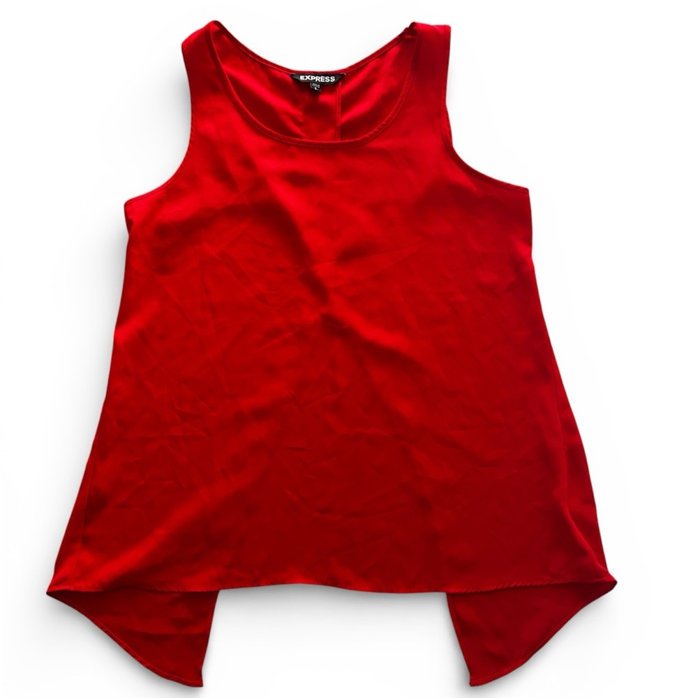 Express Bold Red Tank Top